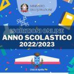 Aprilia: iscrizioni online anno scolastico 2022/2023.