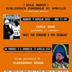 Mille e un Autore torna sabato 9 aprile alla Sala Manzù.