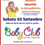 Croce Rossa, Comitato di Aprilia: 3 settembre corso pediatrico salvavita.