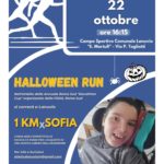 Aprilia, Halloween Run e 1 km per Sofia.