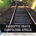 Raddoppio tratta Campoleone-Aprilia.