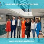 L’amministrazione Principi presente all’evento per la giornata contro l’Alzheimer.