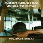 Trasporto Pubblico Locale: entra in vigore l’orario invernale