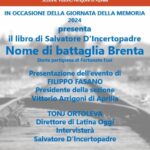 Giornata della Memoria: presentazione il nuovo libro di Salvatore G’Incertopadre