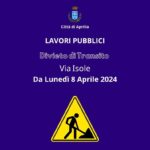 Lavori sul ponte di via Isole, divieto di transito da lunedì 8 aprile