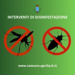 Aprilia, programmata disinfestazione per 9 e 10 luglio