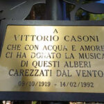 Vile furto: strappata la memoria di Vittorio Casoni