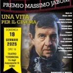 Al Teatro Tordinona di Roma il Premio “Massimo Jaboni. Una vita per il cinema”